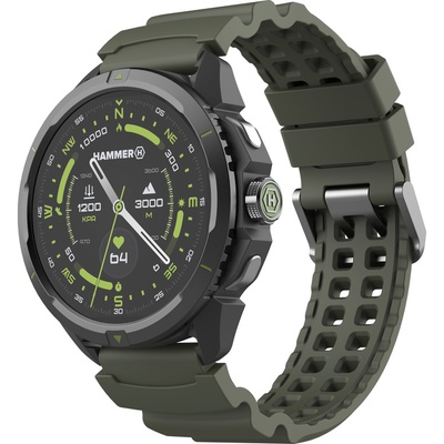 Viedpulksteni Hammer Watch 2 | Smart watch | AMOLED | 1.5” | Military Edition