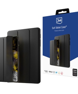  3MK | Soft Tablet Case for Samsung Galaxy Tab S9 FE+ | Tablet case | Black  Hover