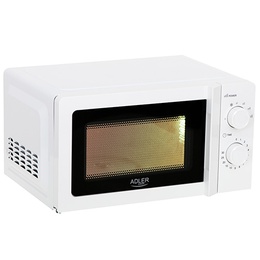 Mikroviļņu krāsns Adler | Microwave Oven | AD 6205 | Free standing | 700 W | White