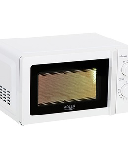 Mikroviļņu krāsns Adler | Microwave Oven | AD 6205 | Free standing | 700 W | White  Hover