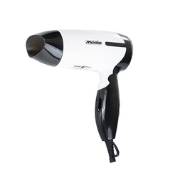 Fēns Mesko | Hair Dryer | MS 2262 | 1000 W | Number of temperature settings 2 | Black/White