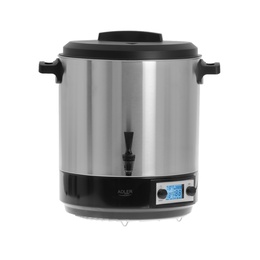Multivāres katls Adler | Electric pot/Cooker | AD 4496 | 2600 W | 28 L | Stainless steel/Black