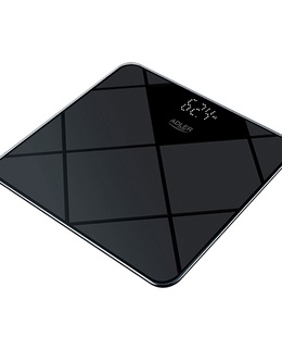 Adler | Bathroom Scale | AD 8169 | Maximum weight (capacity) 180 kg | Accuracy 100 g | Graphite/Black  Hover
