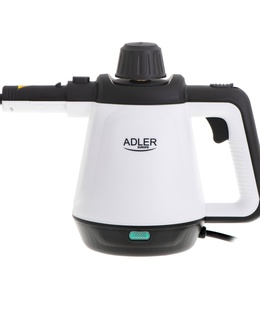  Adler | Steam cleaner | AD 7038 | Power 1200 W | Steam pressure 3.5 bar | Water tank capacity 0.45 L | White/Black  Hover