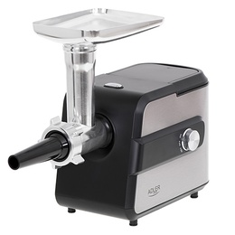 Gaļas maļamās mašīna Adler | Meat mincer with a shredder | AD 4813 | Silver/Black | 600 W | Number of speeds 2 | Throughput (kg/min) 1