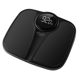 Svari Adler | Bathroom Scale | AD 8172b | Maximum weight (capacity) 180 kg | Accuracy 100 g | Body Mass Index (BMI) measuring | Black