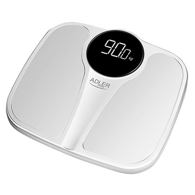 Svari Adler | Bathroom Scale | AD 8172w | Maximum weight (capacity) 180 kg | Accuracy 100 g | Body Mass Index (BMI) measuring | White