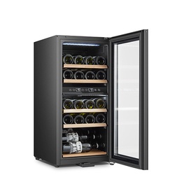  Adler | Wine Cooler | AD 8080 | Energy efficiency class G | Free standing | Bottles capacity 24 | Cooling type Compressor | Black