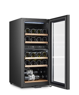  Adler | Wine Cooler | AD 8080 | Energy efficiency class G | Free standing | Bottles capacity 24 | Cooling type Compressor | Black  Hover
