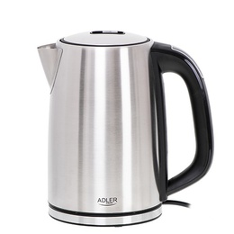 Tējkanna Adler | Kettle | AD 1340 | Electric | 2200 W | 1.7 L | Stainless steel | 360° rotational base | Inox