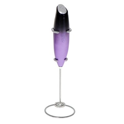  Adler | Milk frother with a stand | AD 4499 | Milk frother | Black/Purple
