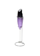  Adler | Milk frother with a stand | AD 4499 | Milk frother | Black/Purple Hover
