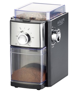  Adler | Coffee Grinder | AD 4448 | 300 W | Coffee beans capacity 250 g | Number of cups 12 per container pc(s) | Black  Hover
