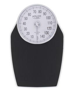 Svari Adler | Mechanical Bathroom Scale | AD 8177 | Maximum weight (capacity) 150 kg | Accuracy 1000 g | Black  Hover