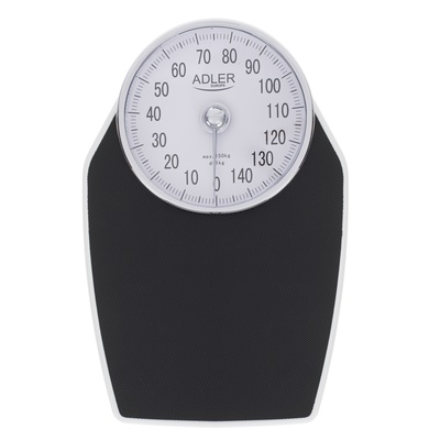Svari Adler | Mechanical Bathroom Scale | AD 8177 | Maximum weight (capacity) 150 kg | Accuracy 1000 g | Black