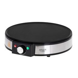  Adler | Crepe Maker | AD 3058 | 1600 W | Number of pastry 1 | Crepe | Stainless Steel/Black