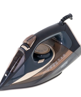  Camry | Steam Iron | CR 5036 | Steam Iron | 3400 W | Water tank capacity 360 ml | Continuous steam 50 g/min | Black/Gold  Hover