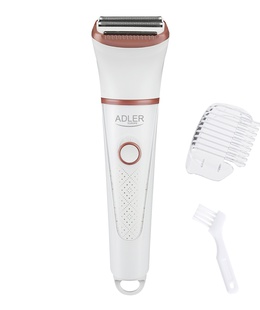 Epilātors Adler | Lady Shaver | AD 2941 | Operating time (max) Does not apply min | Wet & Dry | White  Hover