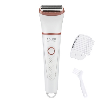 Epilātors Adler | Lady Shaver | AD 2941 | Operating time (max) Does not apply min | Wet & Dry | White