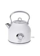 Tējkanna Adler | Kettle with a Thermomete | AD 1346w | Electric | 2200 W | 1.7 L | Stainless steel | 360° rotational base | White
