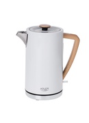 Tējkanna Adler | Kettle | AD 1347w | Electric | 2200 W | 1.5 L | Stainless steel | 360° rotational base | White