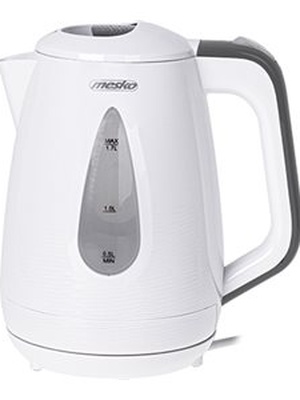 Tējkanna Mesko Kettle | MS 1261g | Electric | 2200 W | 1.7 L | Polypropylene | 360° rotational base | Grey  Hover