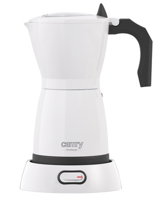  Camry | Electric Moka Coffe Maker | CR 4415w | 480 W | White  Hover