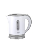 Tējkanna Adler | Kettle | AD 1371g | Electric | 850 W | 0.8 L | Stainless steel/Polypropylene | 360° rotational base | White/Grey Hover