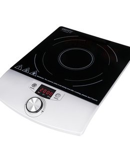 Virtuves plīts Camry Cooker Induction | CR 6515 | Number of burners/cooking zones 1 | Black/Silver | Induction  Hover