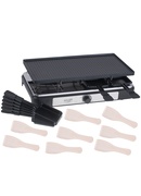  Adler | Raclette - electric grill | AD 6616 | Table | 1400 W | Black/Stainless steel Hover