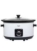 Multivāres katls Adler | Slow Cooker | AD 6413w | 290 W | 5.8 L | Number of programs 3 | White