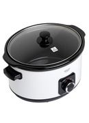 Multivāres katls Adler | Slow Cooker | AD 6413w | 290 W | 5.8 L | Number of programs 3 | White Hover