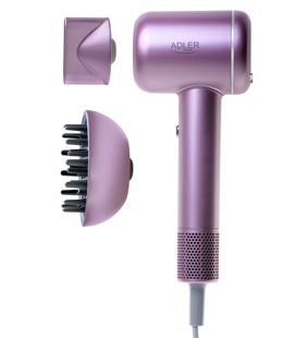 Fēns Adler Hair Dryer | AD 2270p SUPERSPEED | 1600 W | Number of temperature settings 3 | Ionic function | Diffuser nozzle | Pink  Hover