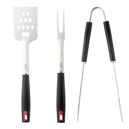  Adler | Grill Utensil Set with Carrying Case | AD 6727 | Grill Cutlery Set | 4 pc(s) | Stainless Steel/Black