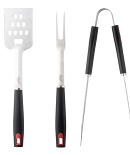  Adler | Grill Utensil Set with Carrying Case | AD 6727 | Grill Cutlery Set | 4 pc(s) | Stainless Steel/Black  Hover