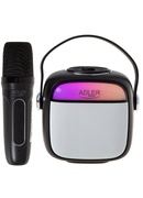  Adler Karaoke Speaker With Microphone | AD 1199B | Bluetooth | Black | Portable | Wireless connection