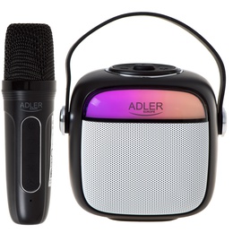  Adler Karaoke Speaker With Microphone | AD 1199B | Bluetooth | Black | Portable | Wireless connection