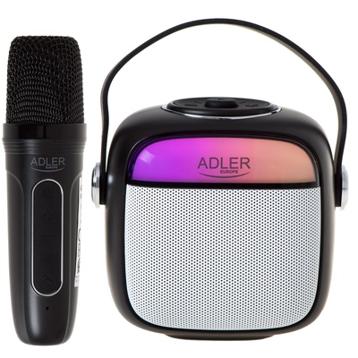  Adler Karaoke Speaker With Microphone | AD 1199B | Bluetooth | Black | Portable | Wireless connection
