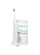 Birste Adler 2-in-1 Water Flossing Sonic Brush | AD 2180w | Rechargeable | For adults | Number of brush heads included 2 | Number of teeth brushing modes 1 | White