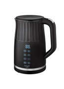 Adler Kettle with LED display | AD 1350 | Electric | 2200 W | 1.7 L | Stainless Steel | 360° rotational base | Black Hover