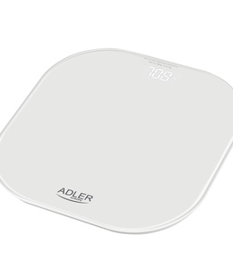 Svari Adler Bathroom Scale | AD 8188 | Maximum weight (capacity) 180 kg | Accuracy 100 g | White  Hover