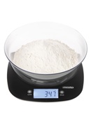 Svari Adler Kitchen Scale with a bowl | MS 3179b | Graduation 1 g | Display type LCD | Black