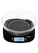 Svari Adler Kitchen Scale with a bowl | MS 3179b | Graduation 1 g | Display type LCD | Black Hover