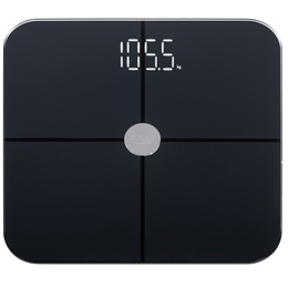 Svari Adler Smart Bathroom Scale | AD 8187 | Maximum weight (capacity) 180 kg | Accuracy 100 g | Body Mass Index (BMI) measuring | Black