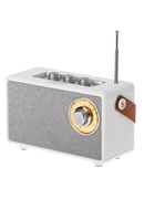  Camry Speaker with radio | CR 1902 W | 5 W | Bluetooth | White | Wireless connection