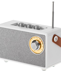  Camry Speaker with radio | CR 1902 W | 5 W | Bluetooth | White | Wireless connection  Hover