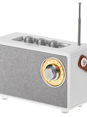  Camry Speaker with radio | CR 1902 W | 5 W | Bluetooth | White | Wireless connection  Hover