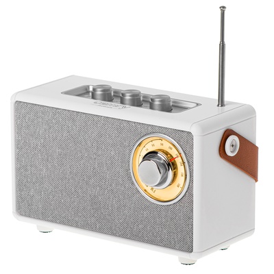  Camry Speaker with radio | CR 1902 W | 5 W | Bluetooth | White | Wireless connection
