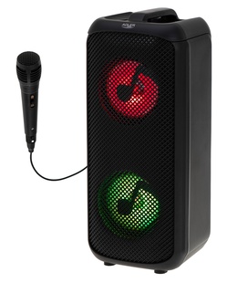  Adler Speaker with radio | AD 1903 | 2x5 W | Bluetooth | Black | Portable | Wireless connection  Hover
