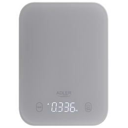 Svari Adler Kitchen Scale | AD 3181g | Graduation 1 g | Display type LED | Grey
